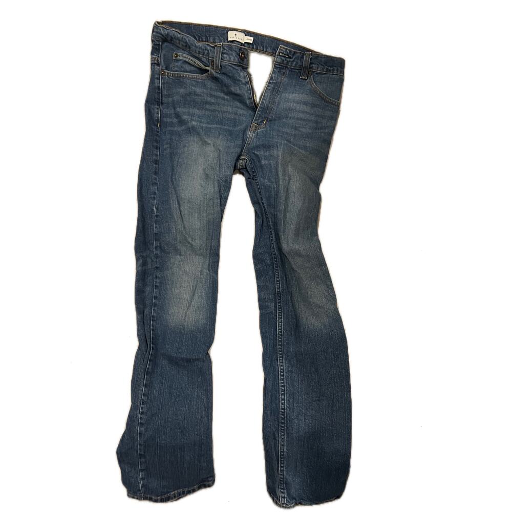 True Craft Slim Straight Jeans Mens 34x32